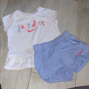 Barely worn Nike Girl matching set